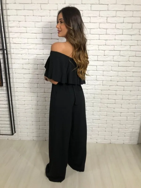 Macacão Luíza - Preto