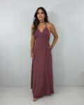 Vestido Victória – Marrom