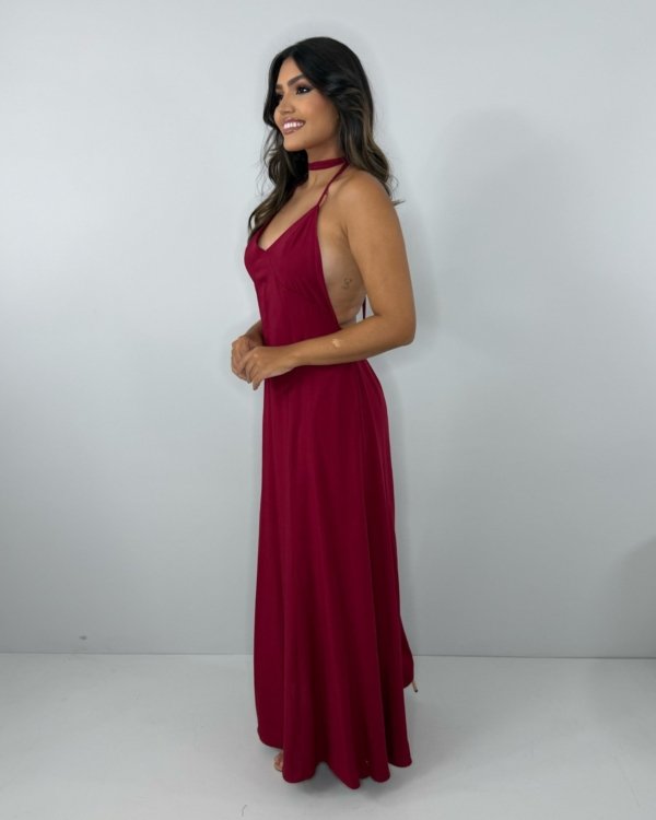 Vestido Victória - Marsala