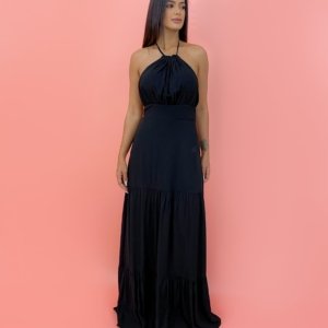 Vestido Janaína - Preto - Image 1