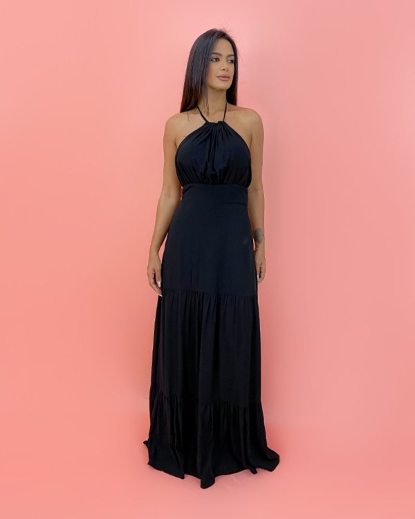 Vestido Janaína - Preto
