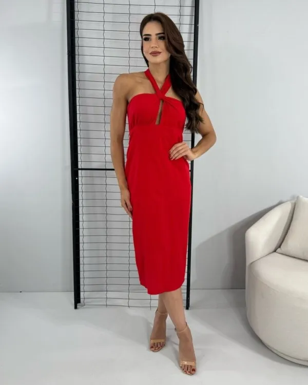 Vestido Sarah - Vermelho
