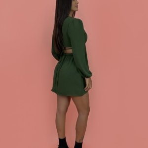 Saia Simone - Verde Militar - Image 4