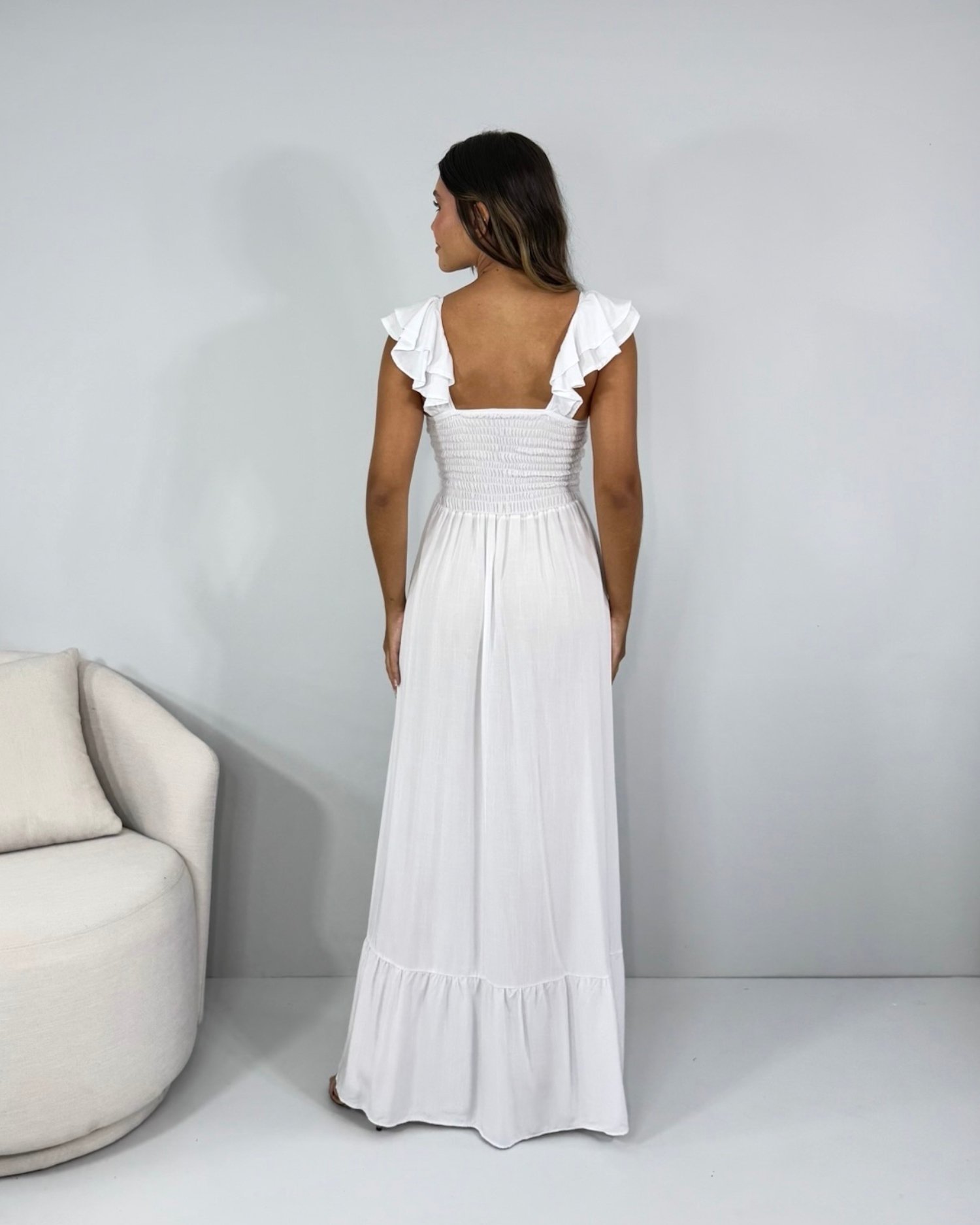Vestido Isla - Branco - Image 3