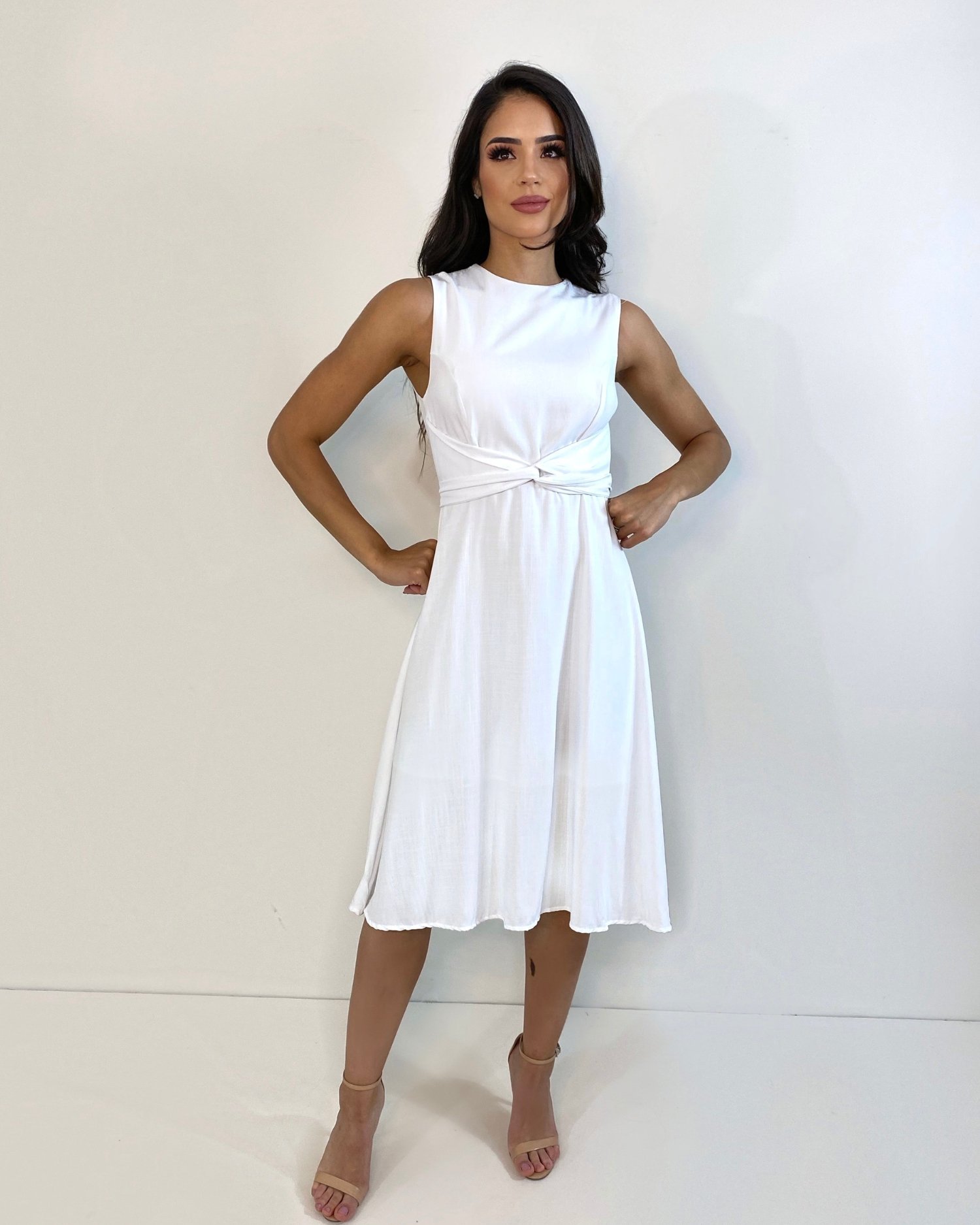 Vestido Fran - Branco - Image 1