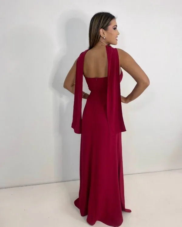 Vestido Lina - Marsala