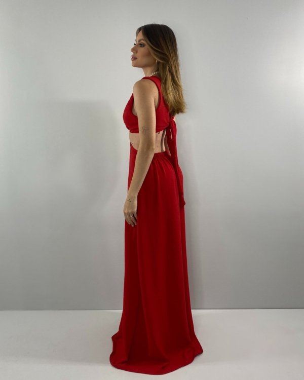 Vestido Emma - Vermelho