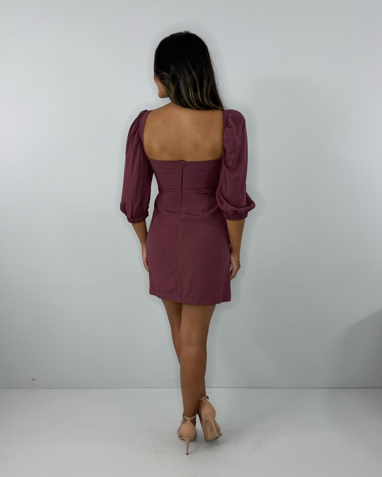 Vestido Yuna - Marrom - Image 4