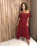 Vestido Gisele – Marsala