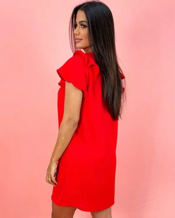 Vestido Lívia - Vermelho