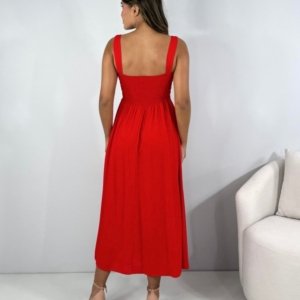 Vestido Samanta - Vermelho - Image 6