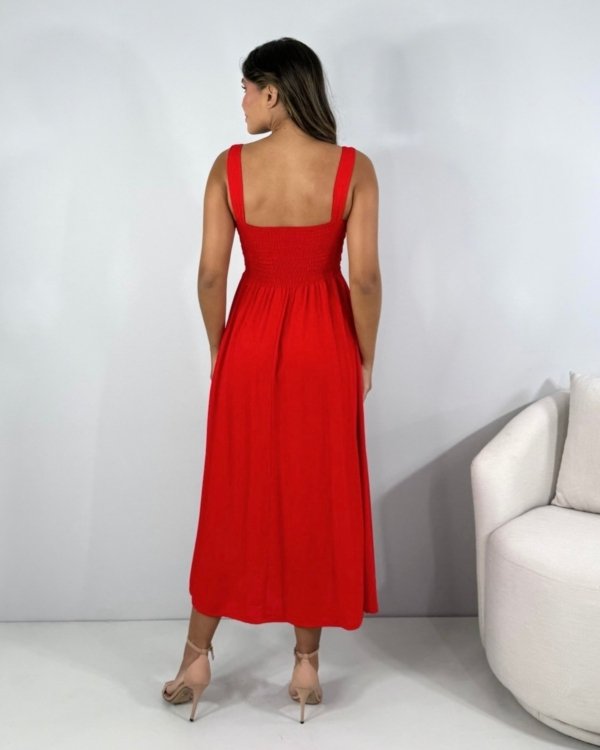 Vestido Samanta - Vermelho