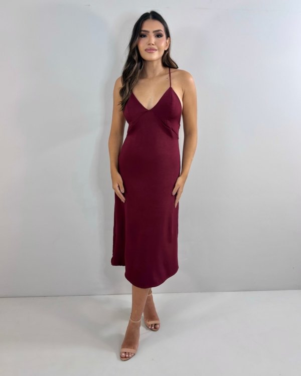 Vestido Ayra - Marsala