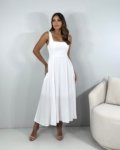 Vestido Samanta – Branco