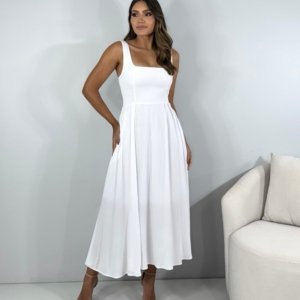 Vestido Samanta - Branco - Image 1