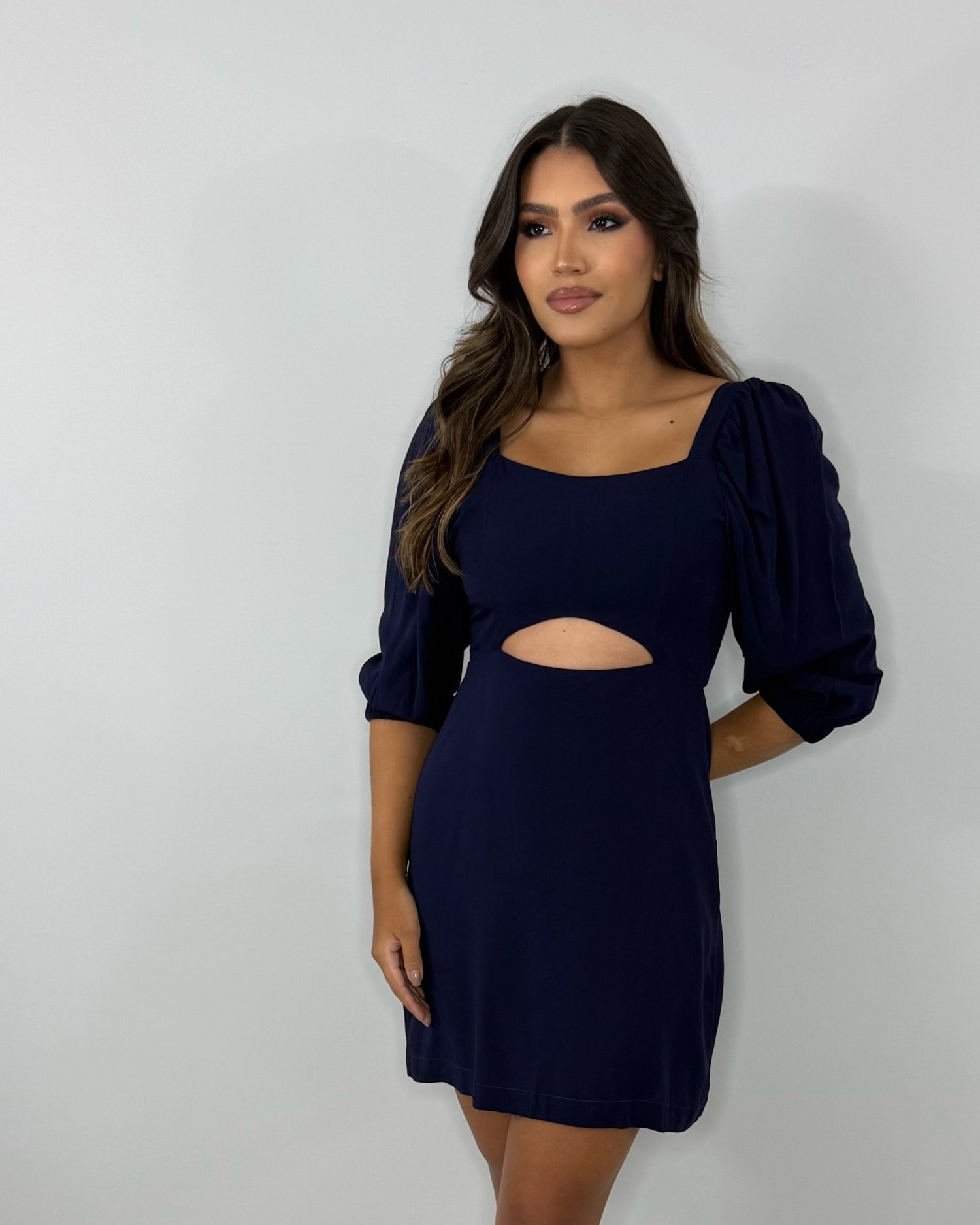 Vestido Yuna - Azul Marinho - Image 1