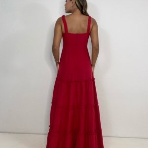 Vestido Vivi - Vermelho - Image 4