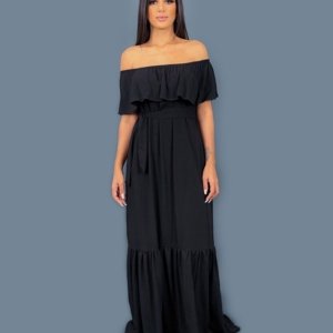 Vestido Luíza - Preto - Image 1