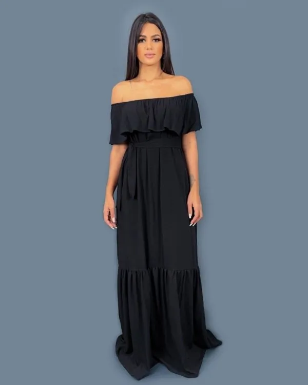 Vestido Luíza - Preto