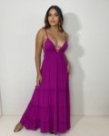Vestido Raquel – Fúcsia