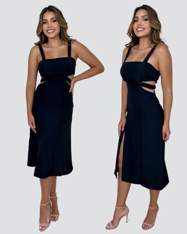 Vestido Bela - Preto