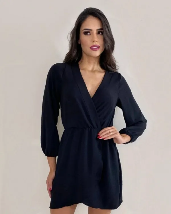 Vestido Samara - Preto