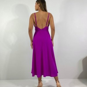 Vestido Felícia - Fúcsia - Image 3