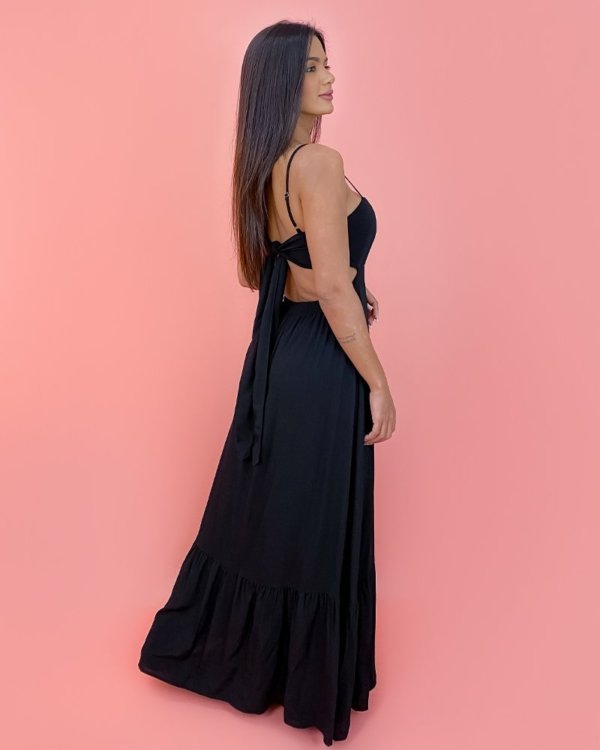 Vestido Ariel - Preto