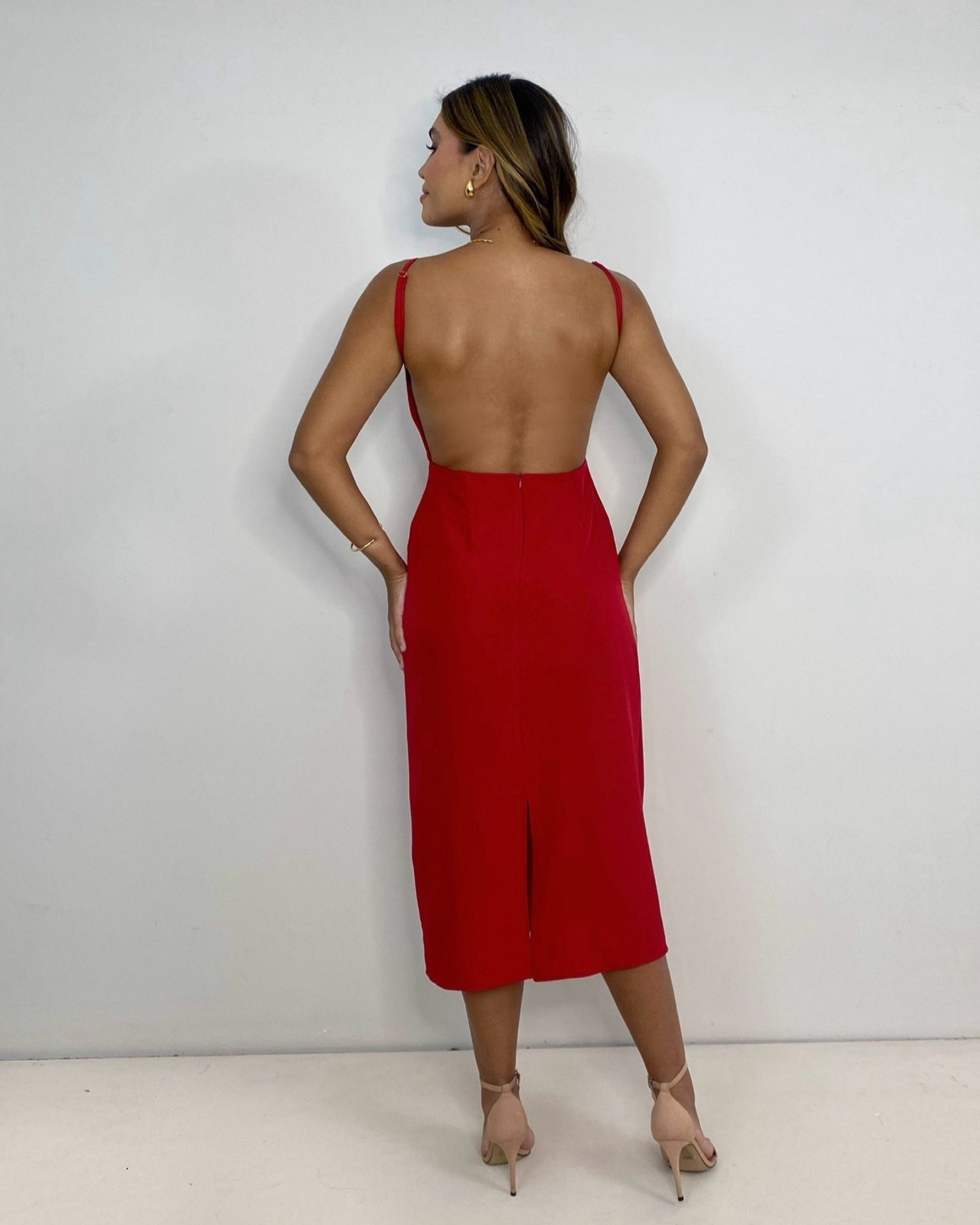 Vestido Alexa - Vermelho - Image 4