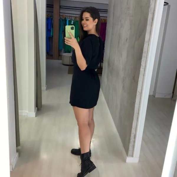 Vestido Elis - Preto