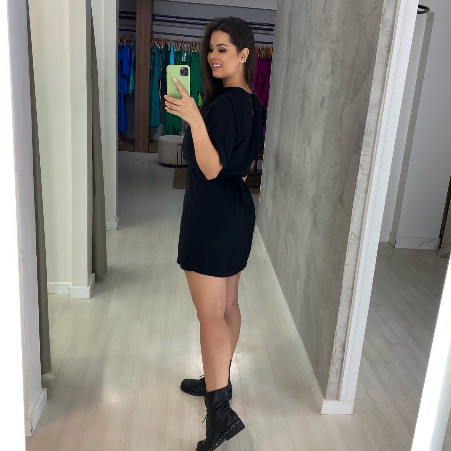 Vestido Elis - Preto - Image 3