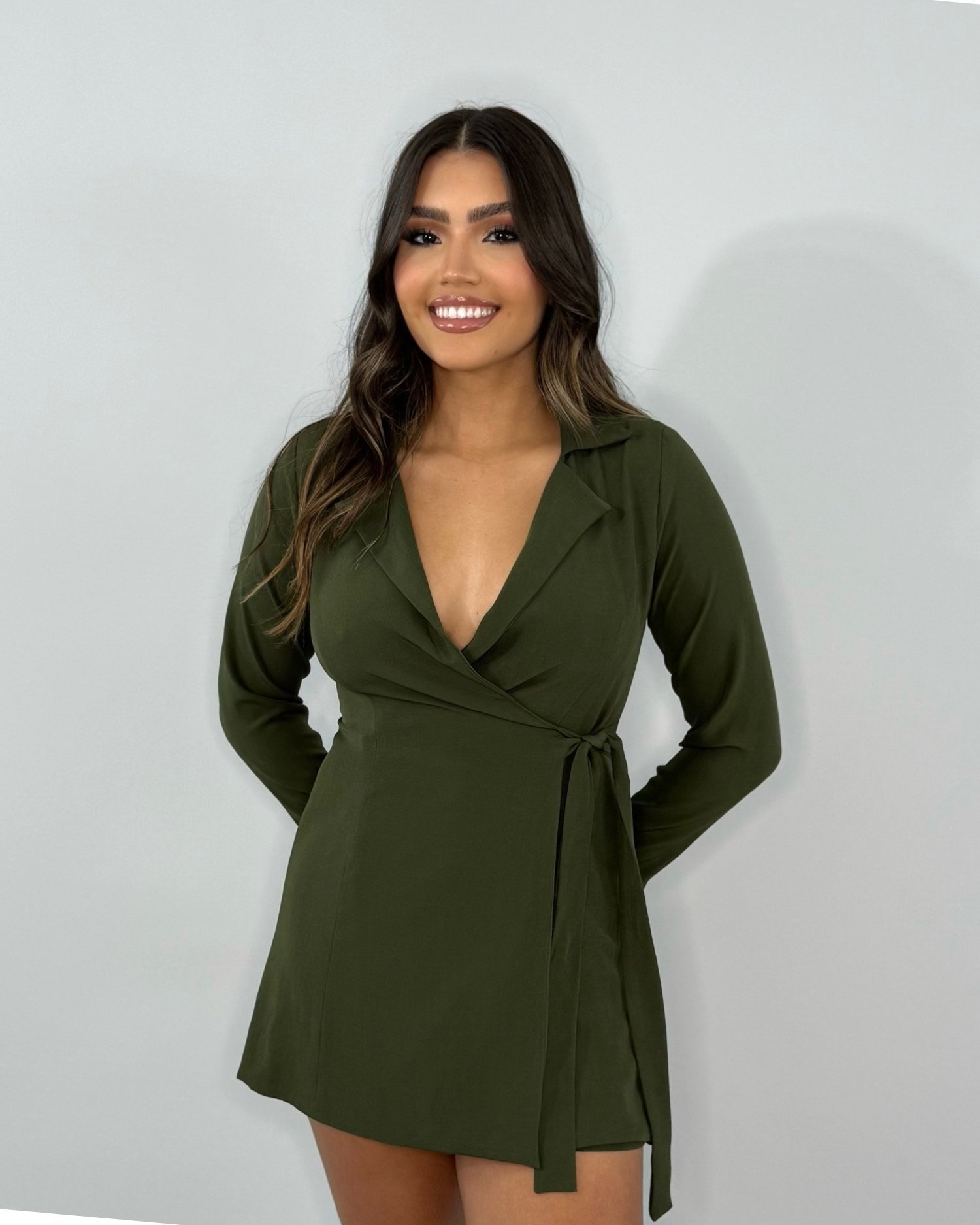 Macaquinho Betina - Verde Militar - Image 1