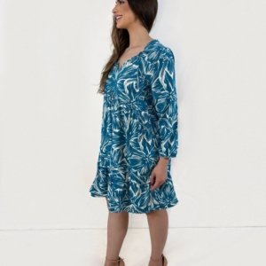 Bata Janine - Estampado Fundo Azul - Image 2