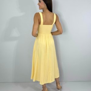 Vestido Samanta - Amarelo Claro - Image 5