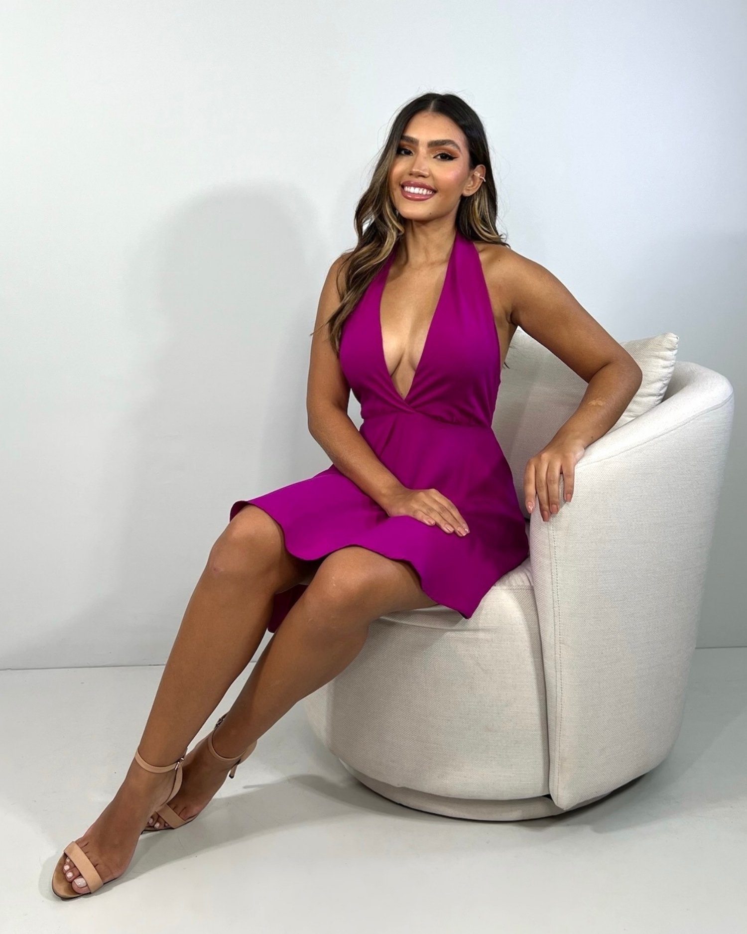 Vestido Hanna - Fúcsia - Image 7