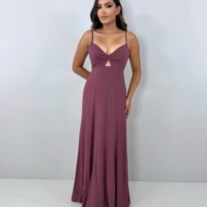 Vestido Eliana - Marrom - Image 4