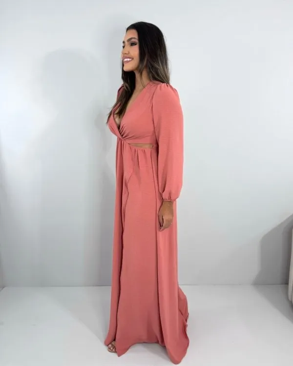 Vestido Magda - Rosê