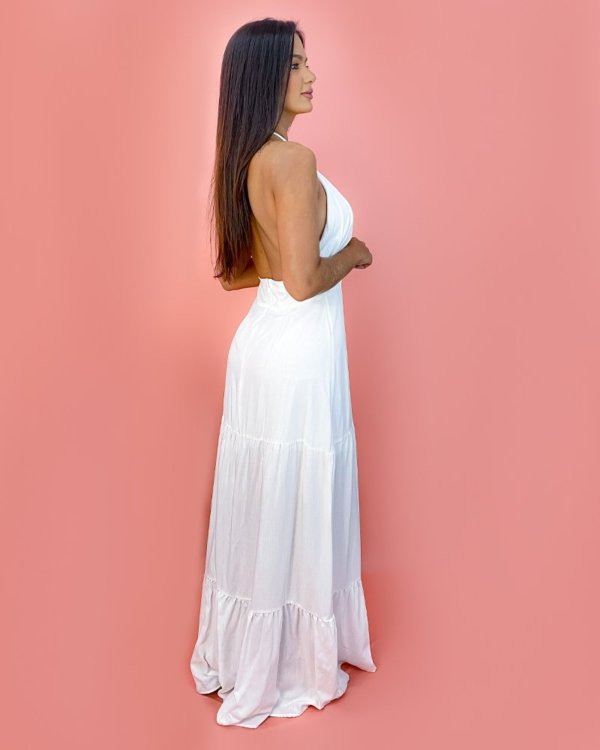 Vestido Janaína - Branco