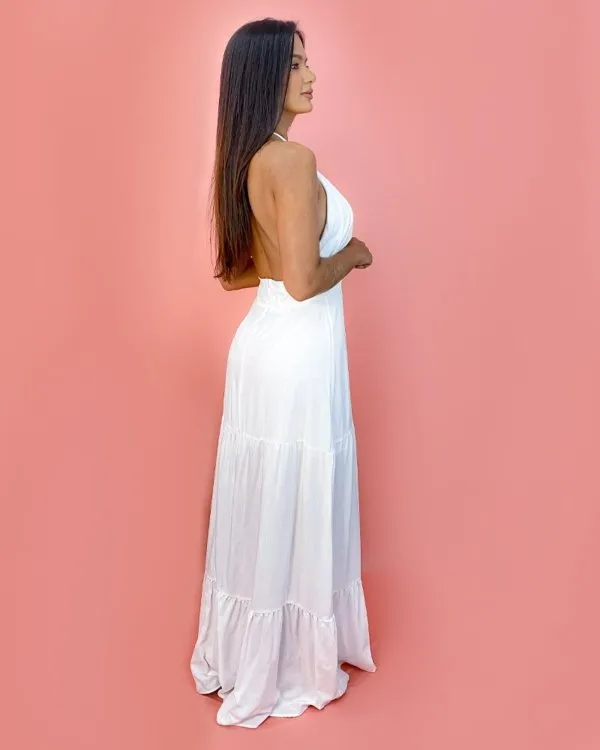 Vestido Janaína - Branco