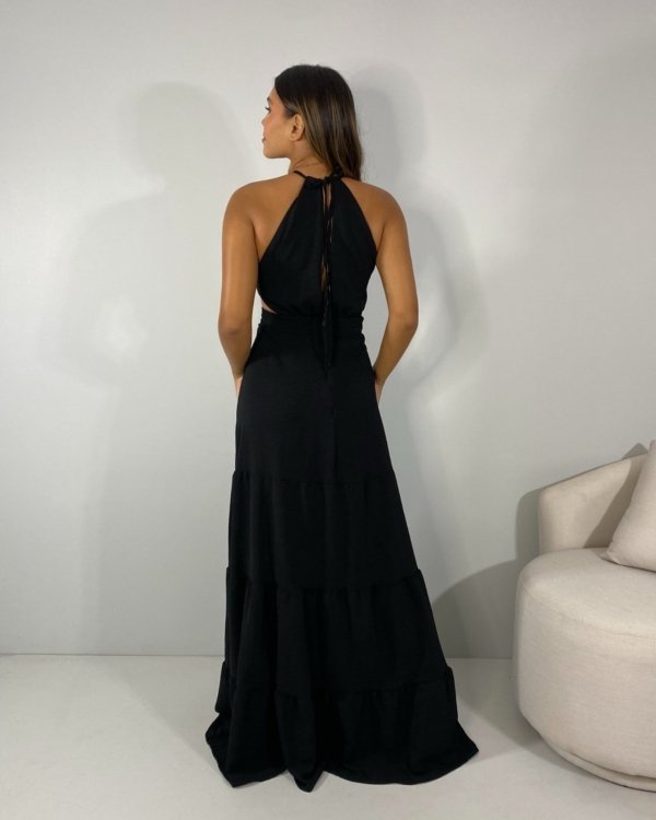 Vestido Estefane Longo - Preto