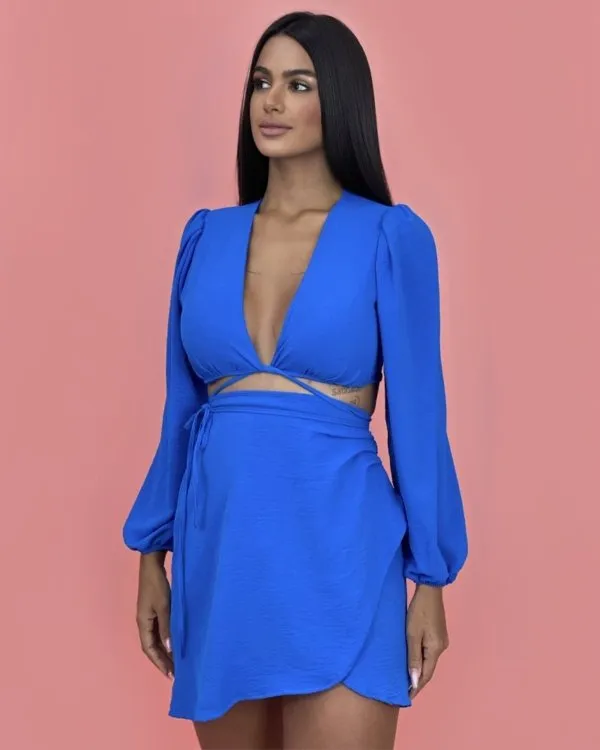 Saia Simone - Azul