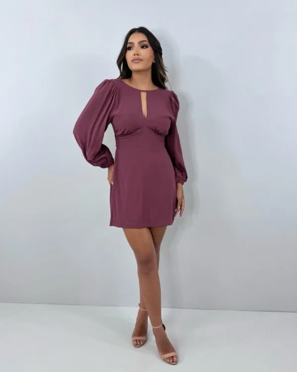 Vestido Tayla - Marrom