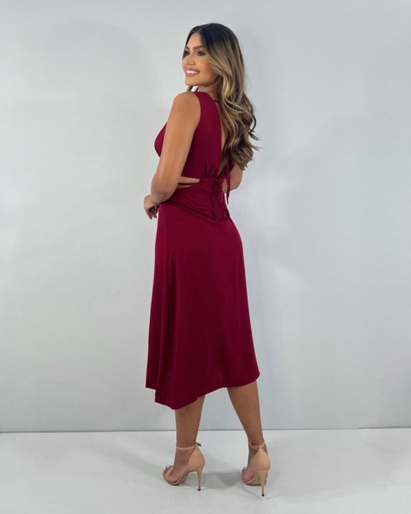 Vestido Aysha - Marsala