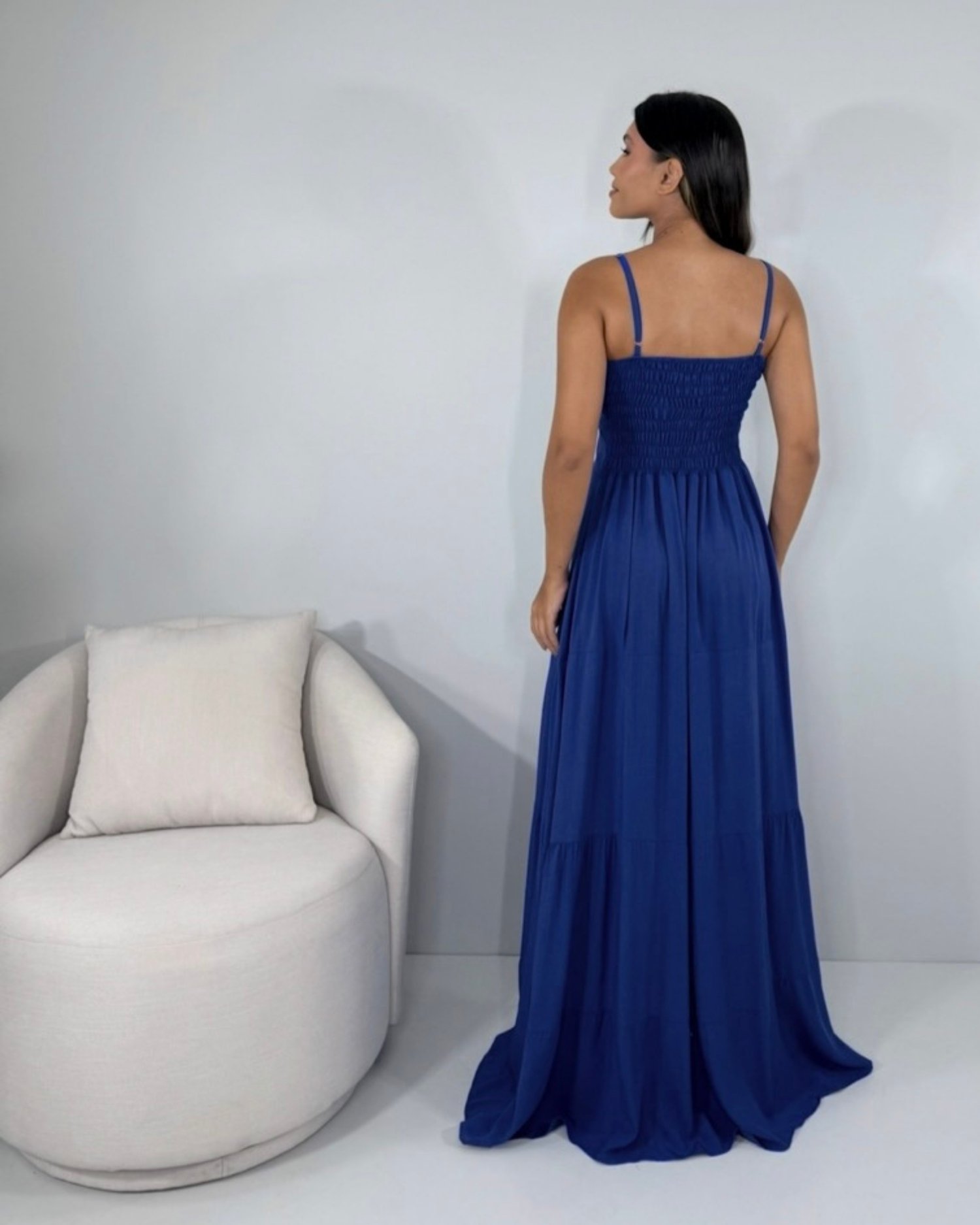 Vestido Camila - Azul Marinho - Image 2