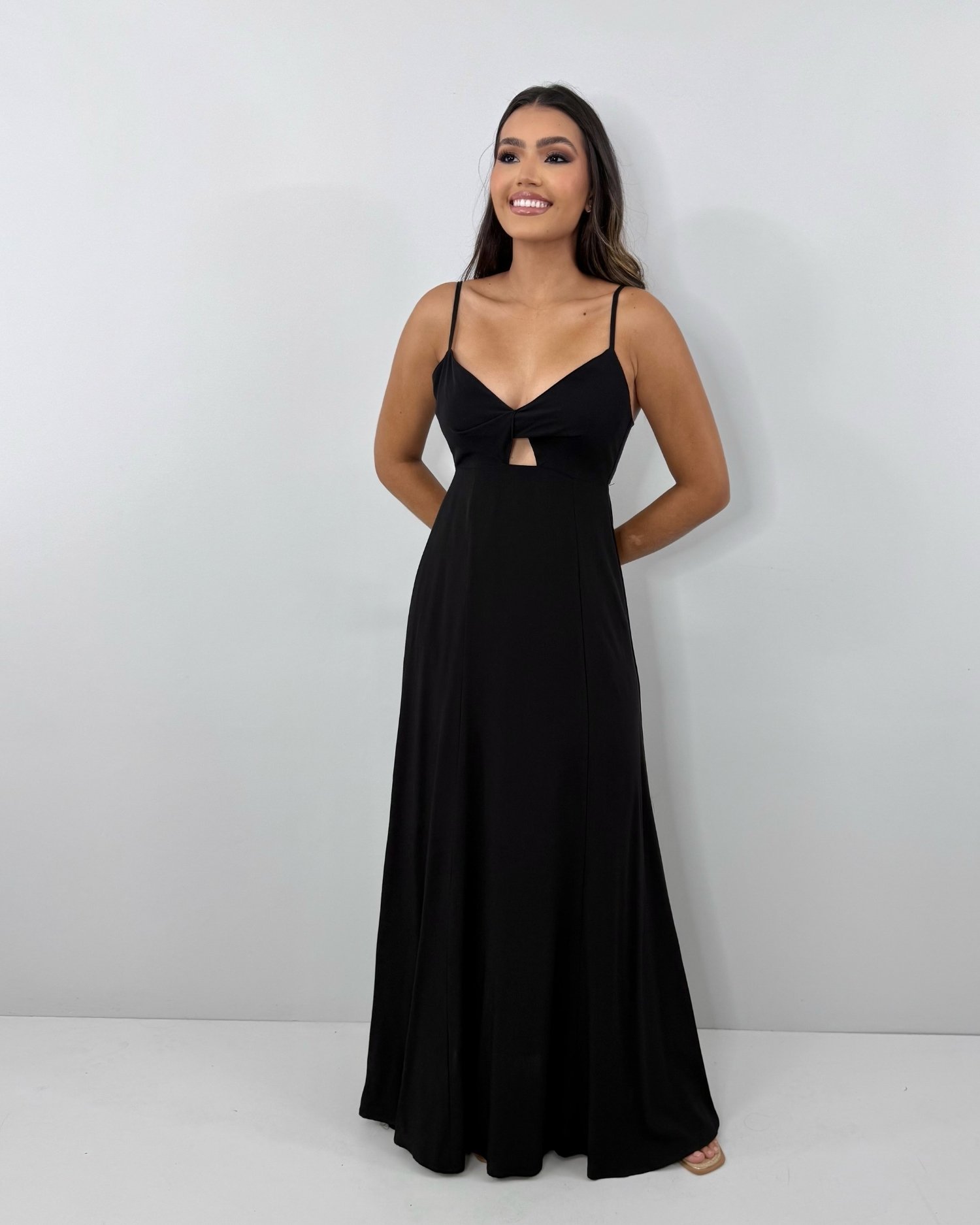 Vestido Eliana - Preto - Image 1