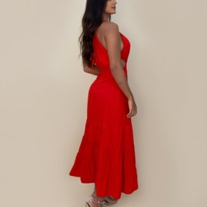 Vestido Estefane - Vermelho - Image 7