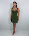 Vestido Malu – Verde Militar