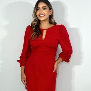 Vestido Tayla - Vermelho - Image 1