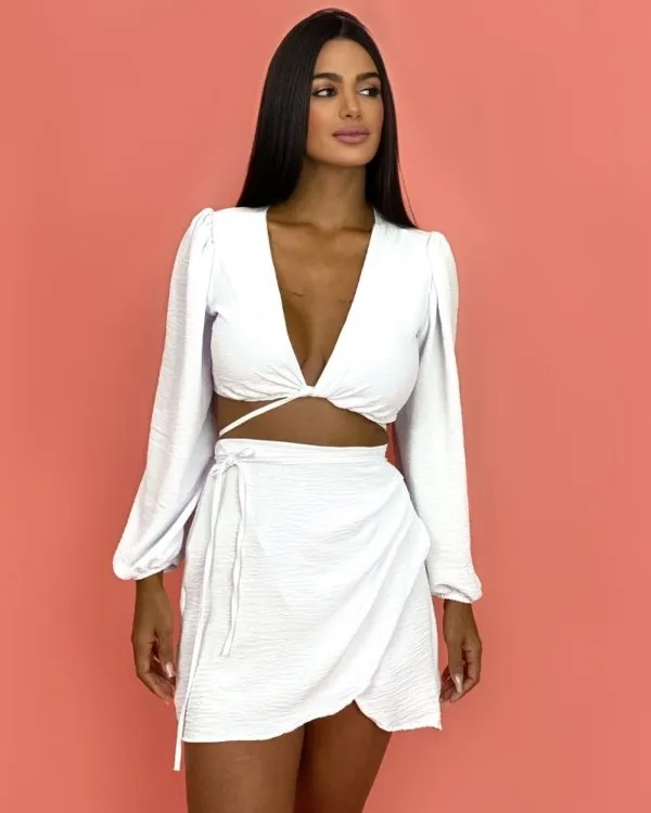 Saia Simone - Branco