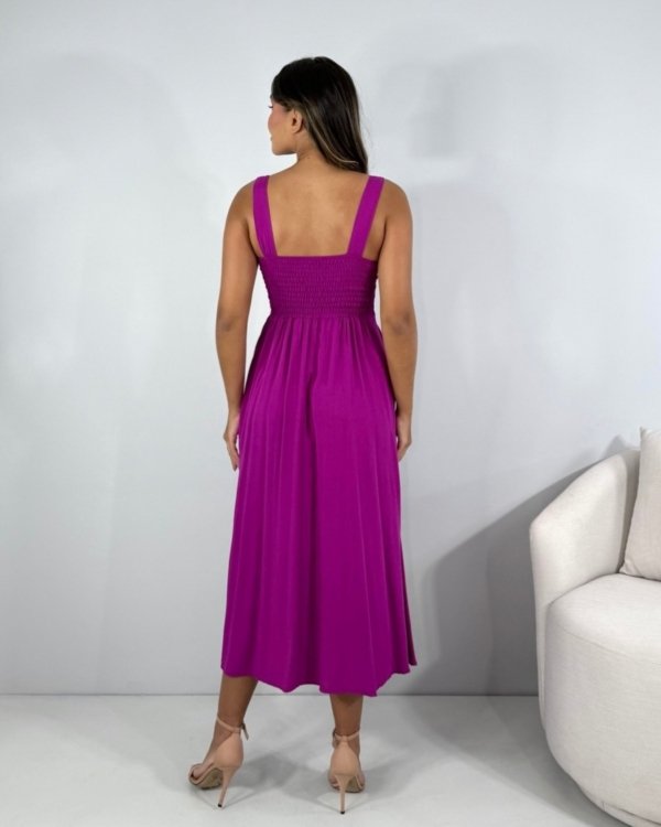 Vestido Samanta - Fúcsia